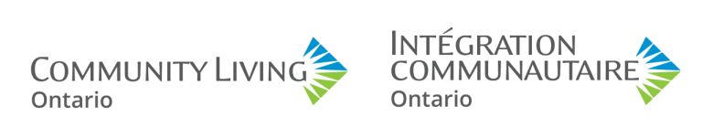 Community Living Ontario logo - Eng and Fre
